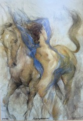 Original artist signed limited edition Seriolithograph by Gary Benfield, signed in ink & numbered. 